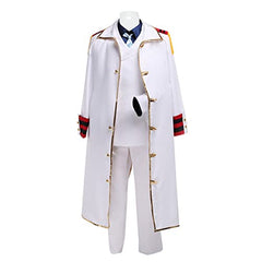 MAOKEI - Monkey D Garp Full Navy Hero Cosplay Costume - B0BRXTJL5C