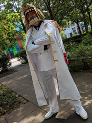 MAOKEI - Monkey D Garp Full Navy Hero Cosplay Costume - B0BRXTJL5C