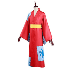 MAOKEI - Monkey D Luffy Wano Kimono Style Cosplay - B08RDJ3D2Y