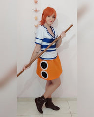 MAOKEI - Nami East Blue Cosplay Costume - B0CG9DWW4G