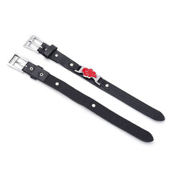 MAOKEI - Naruto Red Cloud Akatsuki Emblem Bracelet - 1005004887898133-2