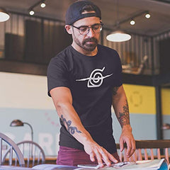 MAOKEI - Naruto Shippuden Anti Konoha Multi Color Shirt - B00UUBQBMK-2