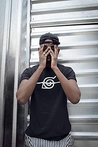 MAOKEI - Naruto Shippuden Anti Konoha Multi Color Shirt - B00UUBQBMK-2