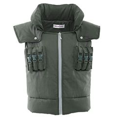 MAOKEI - Naruto Shippuden Jonin Jacket Cosplay - B071RXMSBN