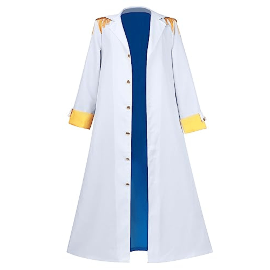 MAOKEI - One Piece Admiral Kizaru Cosplay Cloak - B0CBPXW9TF