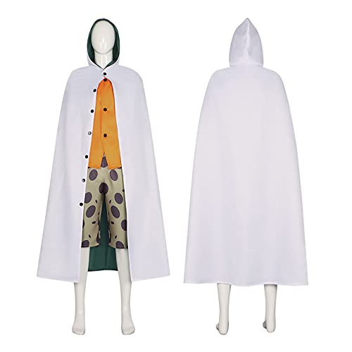 MAOKEI - One Piece Full Rayleigh Cosplay Costume - B0C5WNX6ZJ