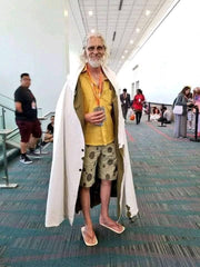 MAOKEI - One Piece Full Rayleigh Cosplay Costume - B0C5WNX6ZJ