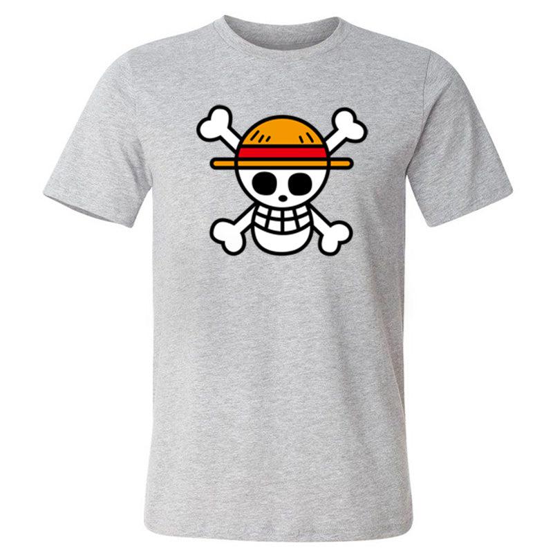 MAOKEI - One Piece Mugiwara Flag Basic T-Shirt - 1005002519291385-black 6-XS