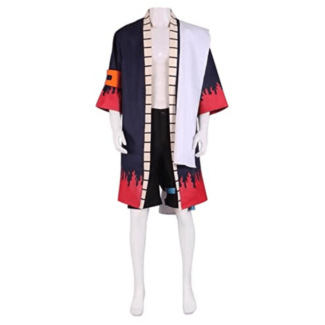 MAOKEI - One Piece Portgas D. Ace Alabasta Cosplay Outfit - B0B38PZGQ4