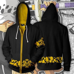 MAOKEI - One Piece Trafalgar Law Special 3D Hoodie - 1005001570155775-trafalgar law-XXS