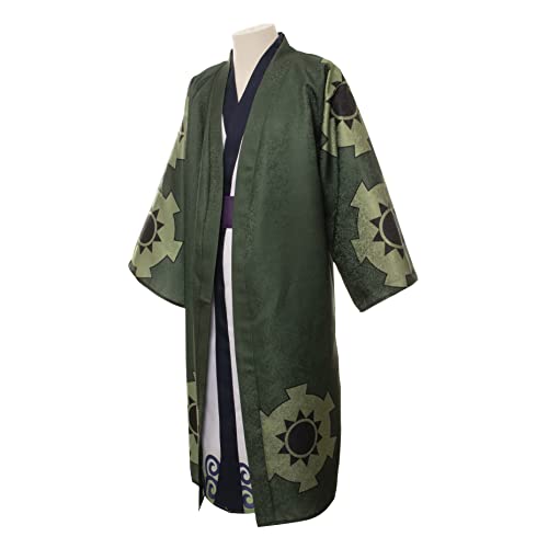MAOKEI - One Piece Zoro Authentic Wano Cosplay Costume - B0C7PZ56YG