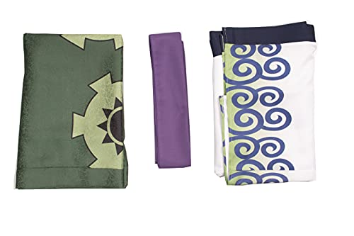 MAOKEI - One Piece Zoro Authentic Wano Cosplay Costume - B0C7PZ56YG