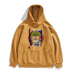 MAOKEI - Roronoa Zoro Hoodie - 1005001453481674-beige-S