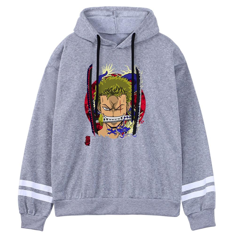 MAOKEI - Roronoa Zoro Hoodie - 1005001453481674-beige-S