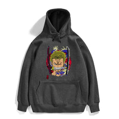 MAOKEI - Roronoa Zoro Hoodie - 1005001453481674-beige-S