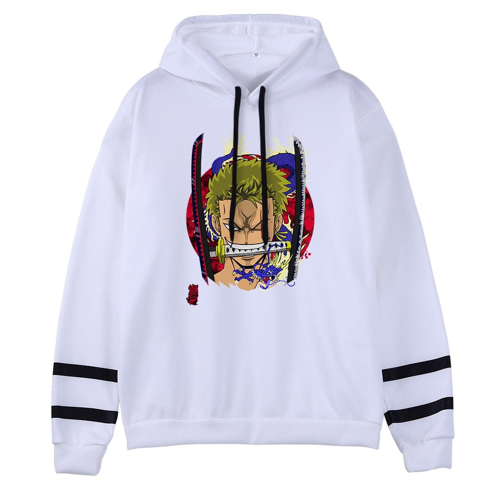 MAOKEI - Roronoa Zoro Hoodie - 1005001453481674-beige-S
