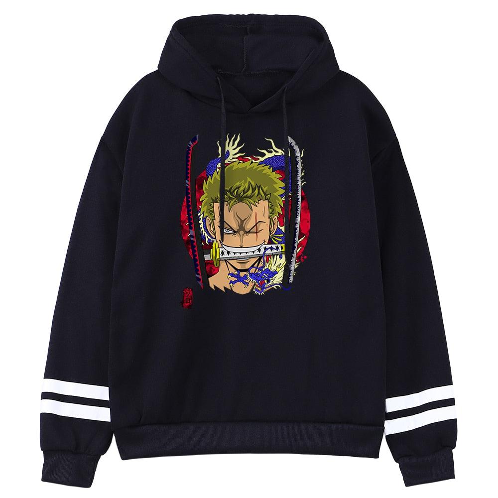 MAOKEI - Roronoa Zoro Hoodie - 1005001453481674-beige-S