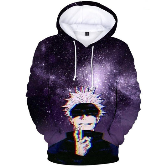 MAOKEI - Satoru Gojo Starlight Hoodie - 1005004820406429-0Jujutsu-01-XXS