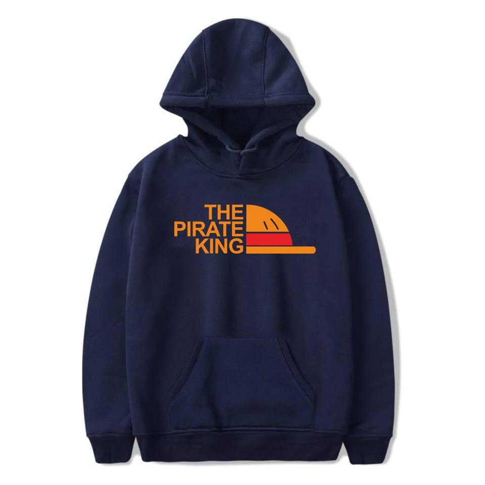 MAOKEI - The Pirate King Style Hoodie - 32914071968-Black-S