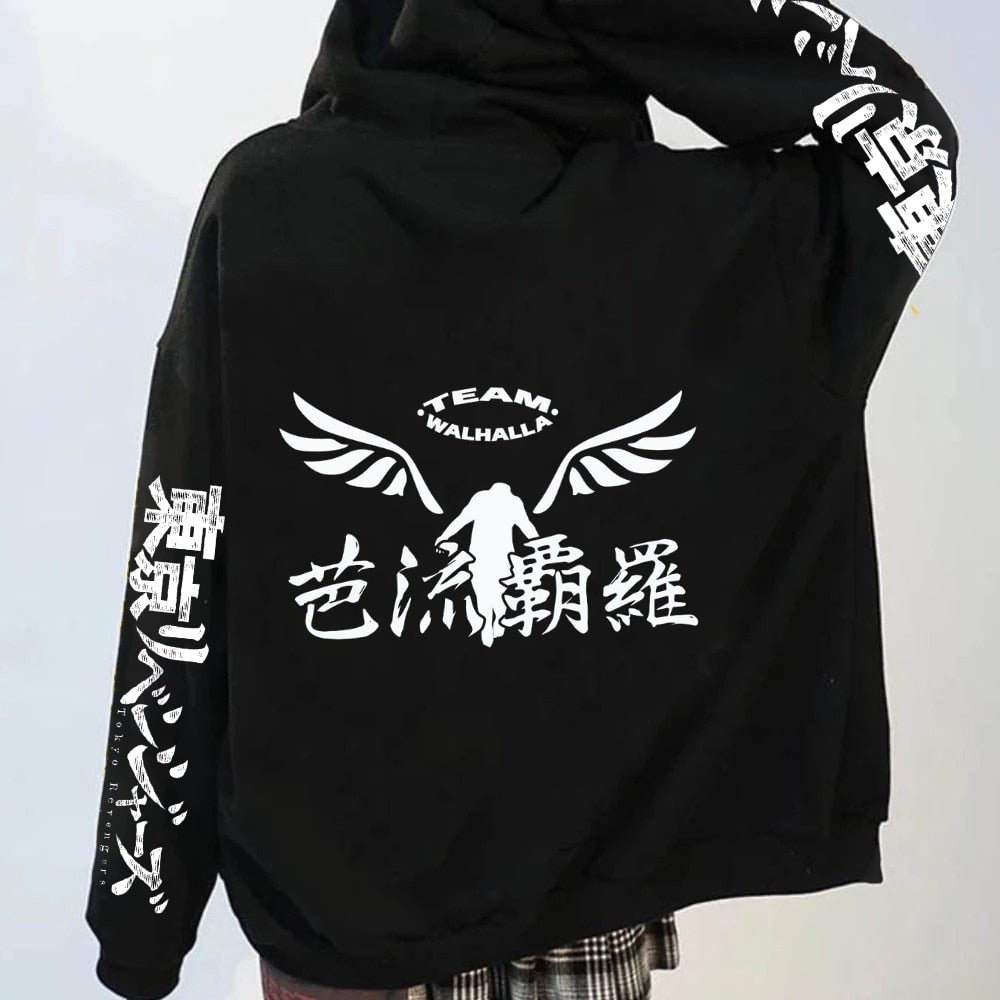 MAOKEI - Tokyo Revengers Valhalla Gang Hoodie - 1005003380751423-Re107b-R106b-R70-XXS