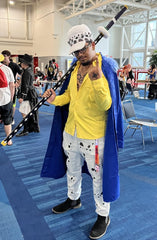 MAOKEI - Trafalgar D Law East Blue Cosplay Costume - B0BRV28MDZ