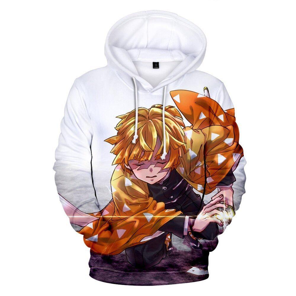 MAOKEI - Zenitsu Sleeping Attack 3D Hoodie - 1005002593858450-3D 4-XXS