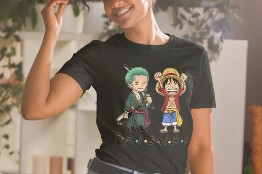 luffy and zoro shirt