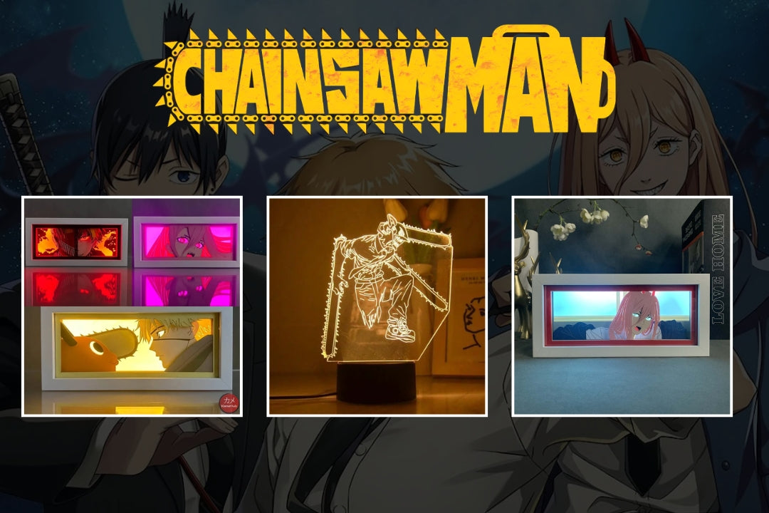 Chainsaw Man 3D Leds MAOKEI