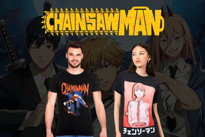 Chainsaw Man T-Shirts: Authentic Devil-Hunter Streetwear | MAOKEI - MAOKEI