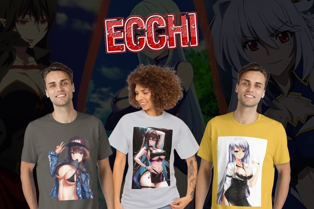 Ecchi T-Shirts: Bold, Playful Anime Streetwear | MAOKEI - MAOKEI