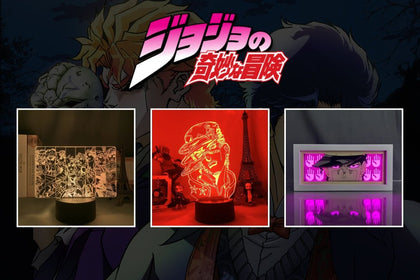 JoJo’s Bizarre Adventure 3D LEDs - Stylish Anime Lighting | MAOKEI