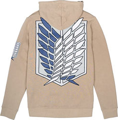 MAOKEI - AOT Military Emblem Hoodie -