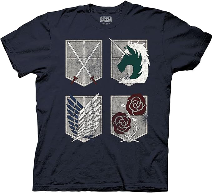 MAOKEI - Attack on Titan All Regiment Epic Official Shirt - B00U0HNYCY-4