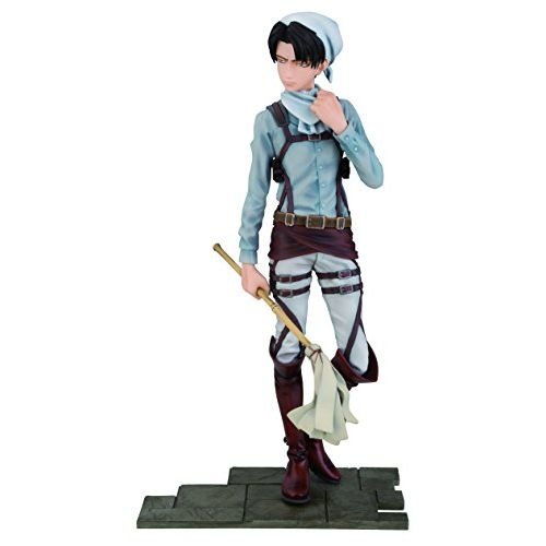 MAOKEI - Attack on Titan Levi Cleaning Style Statue - B00NMB7DJU