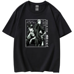 MAOKEI - Attack on Titans Erwin X Levi Epic Pose T-Shirt - B09WLQ848L