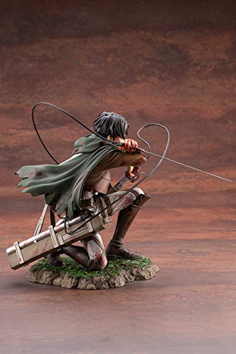 MAOKEI - Attack On Titans Levi Ackerman Fighting Blood Figure -