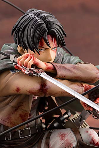 MAOKEI - Attack On Titans Levi Ackerman Fighting Blood Figure -