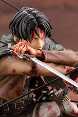 MAOKEI - Attack On Titans Levi Ackerman Fighting Blood Figure -