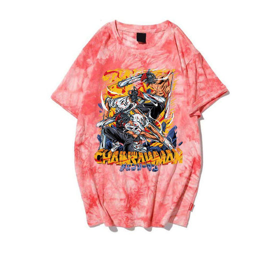 MAOKEI - Chainsaw Man Denji Shirt - 1005004913472245-Black-XS