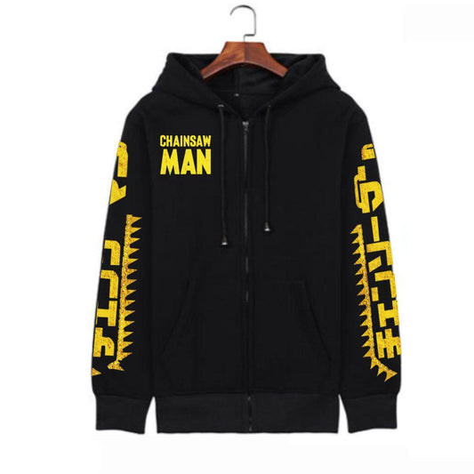 MAOKEI - Chainsaw Man Standard Style 2 Hoodie - 1005003469153162-Black-XS