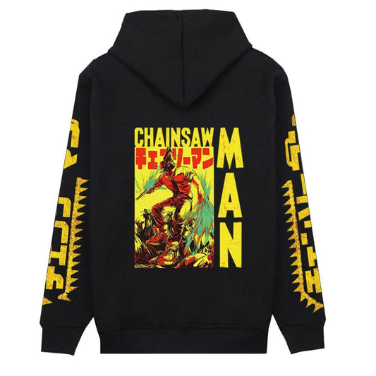 MAOKEI - Chainsaw Man Standard Style 2 Hoodie - 1005003469153162-Black-XS