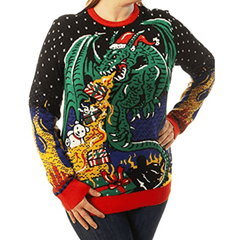 MAOKEI - DBZ Shenron Dragon Epic Christmas Sweater -