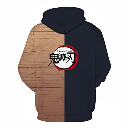 MAOKEI - Demon Slayer Inosuke Cosplay Hoodie Style 2 - B0B1ZHMYDB