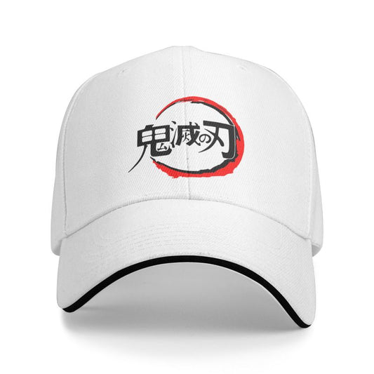 MAOKEI - Demon Slayer Official Anime Cap - 1005004222018642-White-Baseball Cap