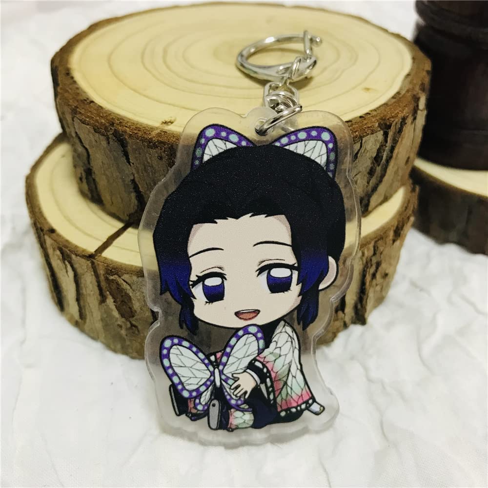 MAOKEI - Demon Slayer Shinobu Protection Keychain - B09ZYL8THD