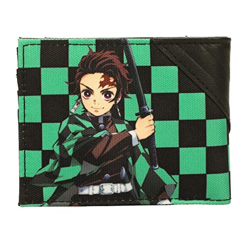 MAOKEI - Demon Slayer Tanjiro Bifold Wallet - B0BWWS5GKC