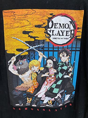 MAOKEI - Demon Slayer Tanjiro Crew T-Shirt Style II - B081TF7L4K
