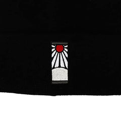 MAOKEI - Demon Slayer Tanjiro Earring Embroidered Beanie - B0BFQYSPZ5