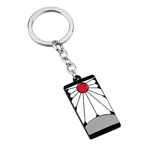 MAOKEI - Demon Slayer Tanjiro Earring Inspired Keychain - B08T6KZPV7