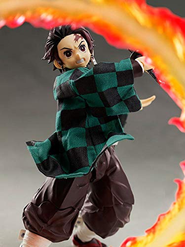 MAOKEI - Demon Slayer Tanjiro Kamado Multi Actions & Faces Figure - B084M648MM